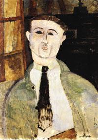 Amedeo Modigliani Paul Guillaume oil painting image